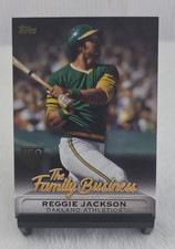 2019 Topps Update The Family Business Reggie Jackson #FB25 150th Anniv /150