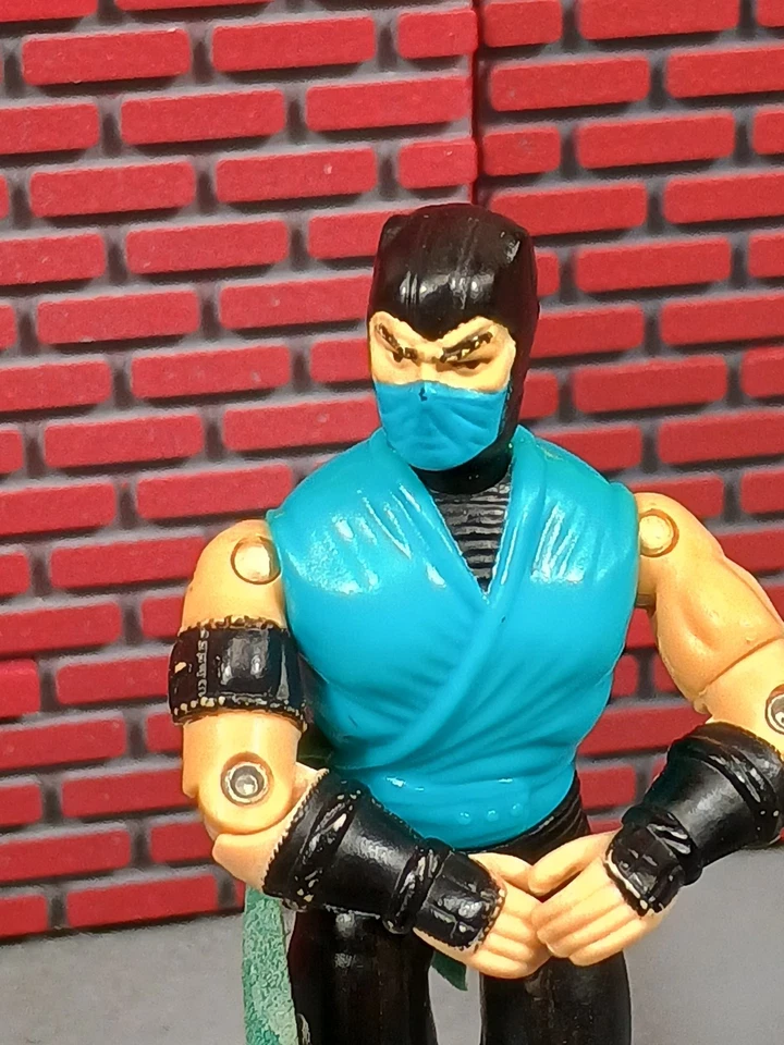 Lote de figuras vintage de Mortal Kombat Sub-Zero GI Joe LEER todos los artículos se envían por $8 Foto 3 de 4