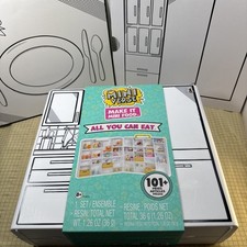 MGA's Mini Verse Make It Mini Food ALL YOU CAN EAT Collection 101 Pieces - New