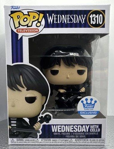 Funko Pop Wednesday with Cello #1310 Funko Shop Exclusive Pop! Television Figure