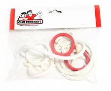 Gottlieb Outer Space Pinball Machine Replacement Repair Rubber Ring Kit White