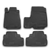 Gummi-FußMatten Honda CR-V 2006-2012 (Ohne Subwoofer) Novline Passgenau Set