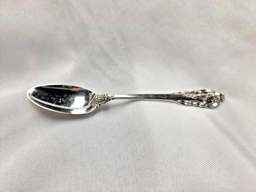 ONE Wallace Grande Baroque Sterling Silver Teaspoon - 6 1/8" - No Monogram