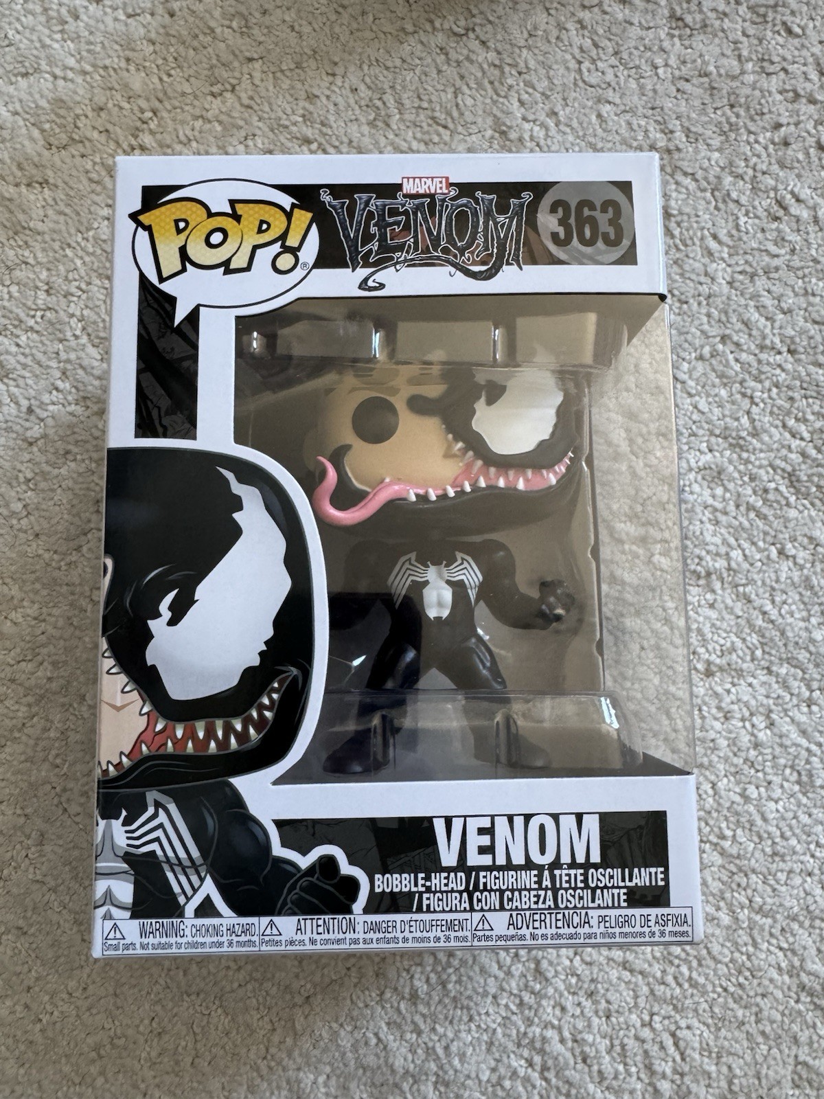 Funko Pop! Vinyl: Marvel - Venom (As Eddie Brock) #363 W/ Pr