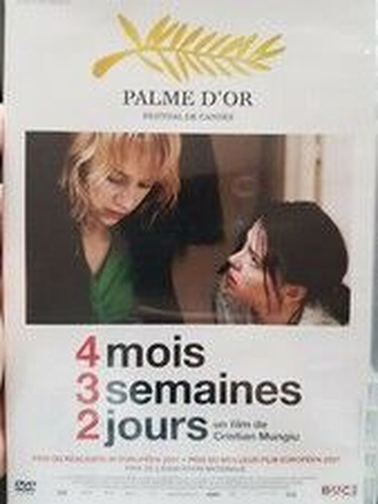 4 Months 3 Weeks 2 Days - New In Blister | Bac Films Distribution | New