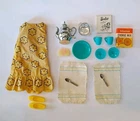 VTG Barbie Skipper 1966 'Tea Party' #1924 Near Complete & Hostess Set #1034 HTF