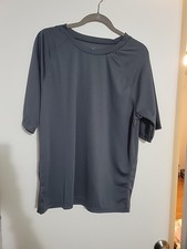 Kanu Surf Men's UPF 50 Short Sleeve Sun Protective Rashguard Swim Shirt Size L