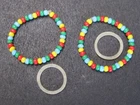 *BEADED HAIR BANDS ONLY* jewelry PJ New N Groovy/Sun Malibu 1969 vtg Barbie Doll
