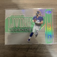 ELI MANNING #ll20 2020 PANINI ILLUSIONS GIANTS LIVING LEGENDS GREEN