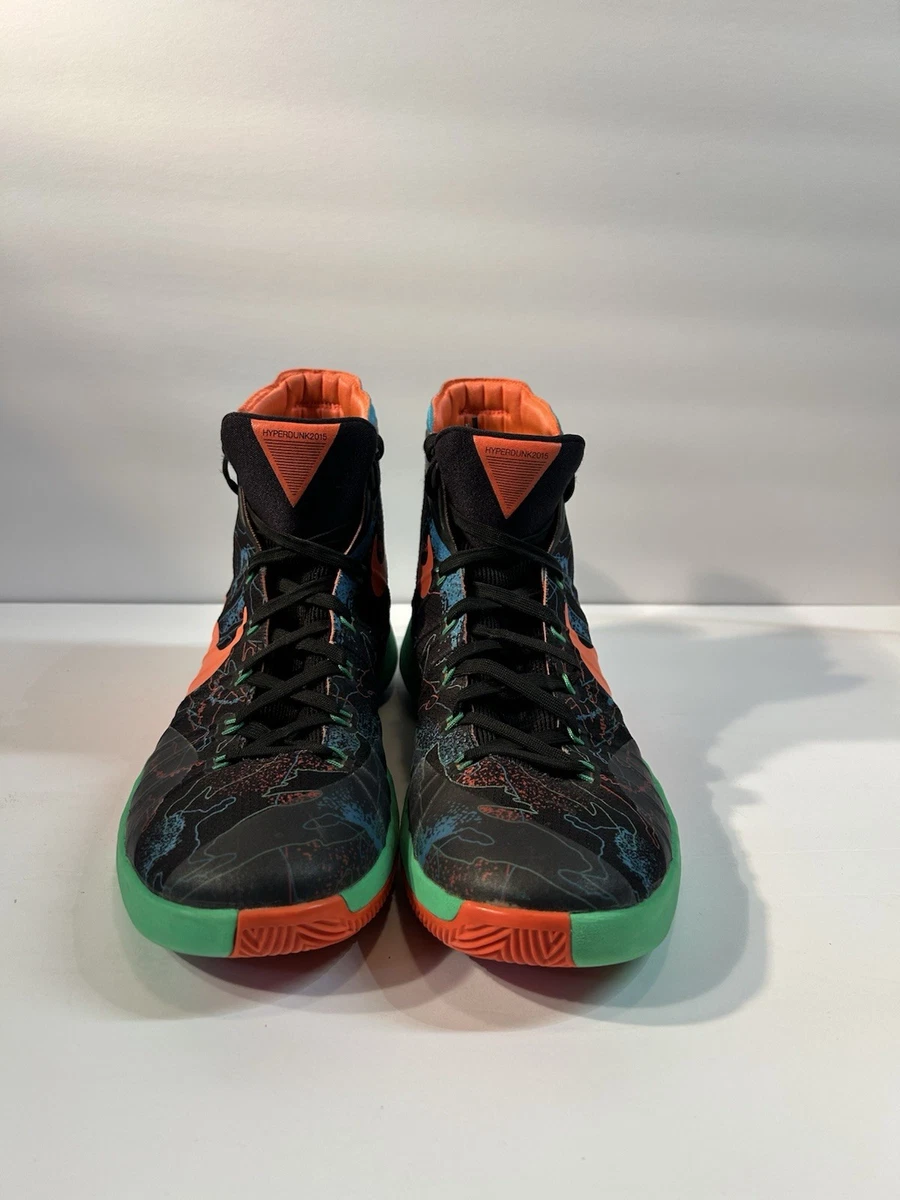 Nike Hyperdunk 2015 Premium Black Blue Lagoon for Sale
