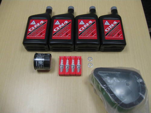 New 2010-2013 Honda VT 1300 VT1300 Interstate Complete Oil Service Tune-Up Kit - Picture 1 of 1