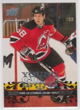 PIERRE-LUC LETOURNEAU-LEBLOND 2008-09 UPPER DECK YOUNG GUNS ROOKIE DEVILS