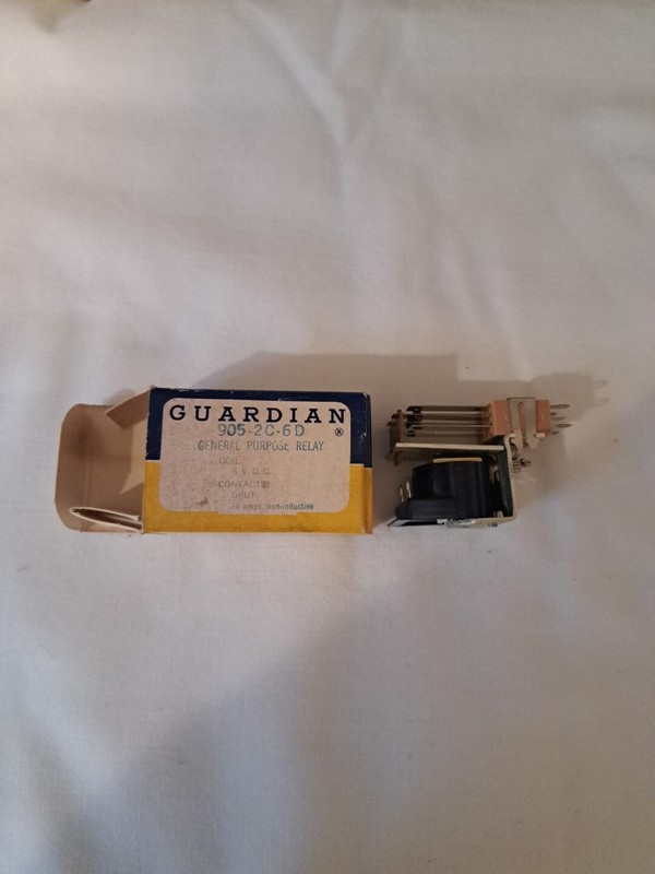 NOS  Guardian General Purpose Relay 905-2c-6d