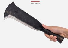 Extra Thick Steel Blade Brush Axe-King of The Machete,Heavy Duty Billhook Machet