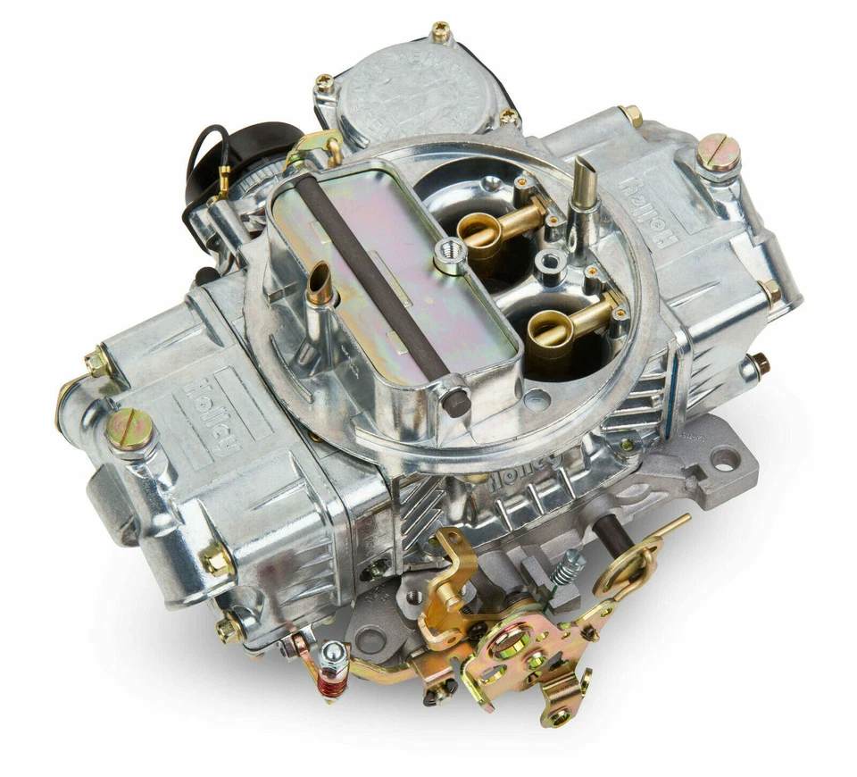 Holley 750 CFM Classic Carburetor, Electric Choke Vacuum Secondary (Polished) Foto 2 de 4
