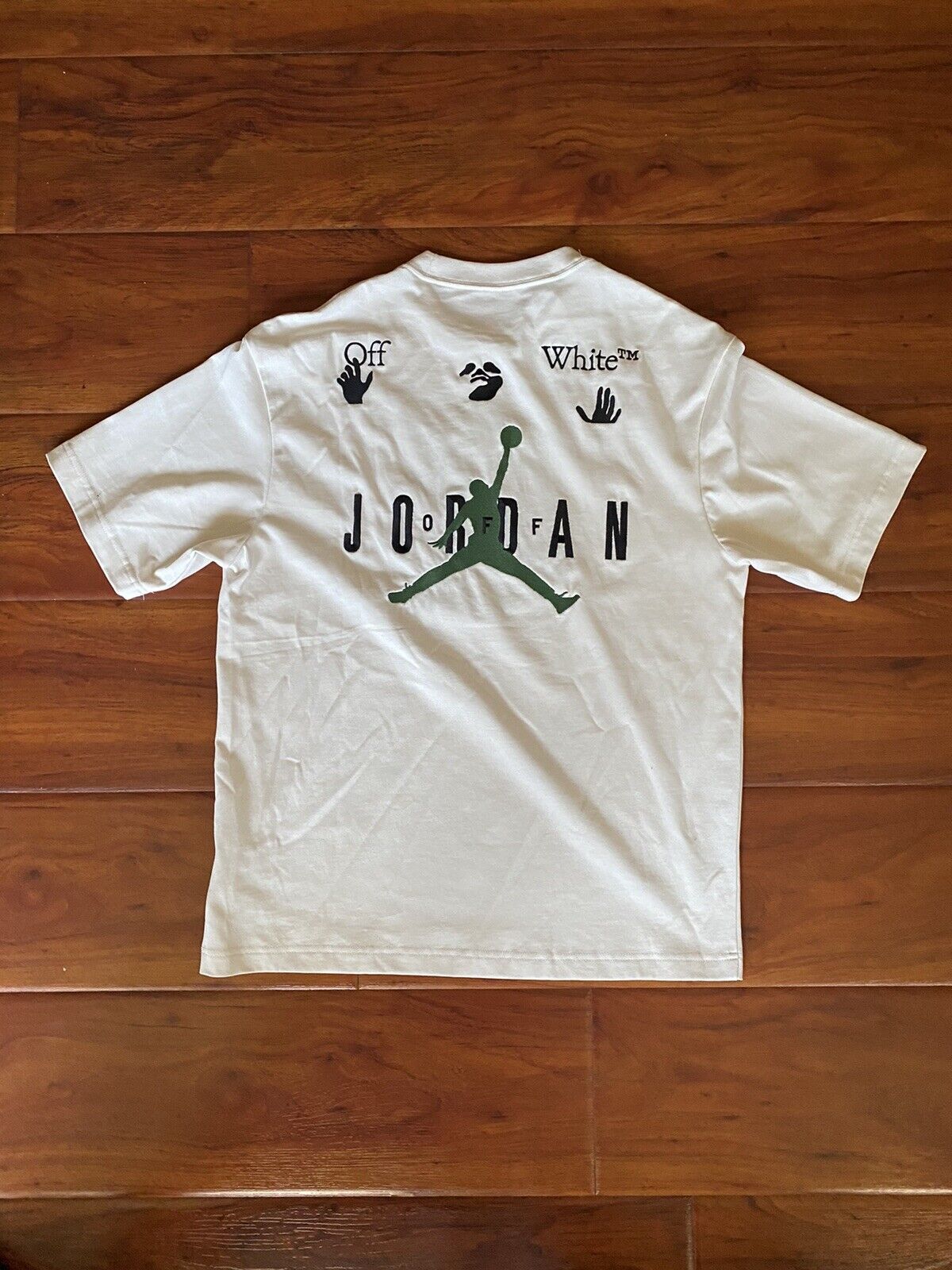 Udvinding performer Delvis Off White x Jordan T-Shirt (Tee) White Men's Size MEDIUM | eBay