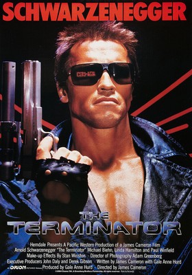 Póster de la película TERMINATOR (1984) Cartelo Arnold Schwarzenegger #275
