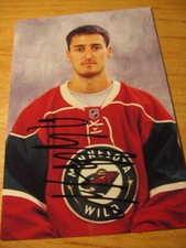 Dennis Endras - Minnesota Wild - SIGNED PHOTO   -  de