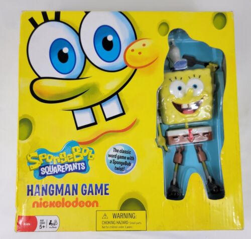 Bob Esponja Pantalones Cuadrados Nickelodeon Hangman Juego NUEVO - Imagen 1 de 8