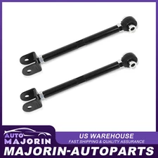 2pc Black Fit For Nissan 240SX 89-94 S13 1995-1998 S14 Rear Adjustable Toe Arm