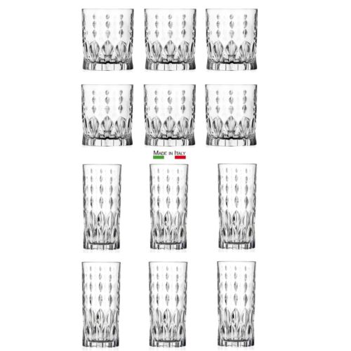 Moderne Kristall Whiskey & Highball Gläser Trinkgeschirr 6er Sets - Bild 1 von 19