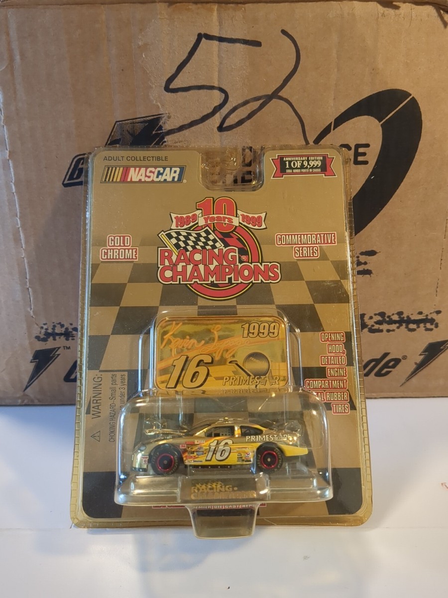 16 Racing Champions 1989 - 1999 10 years Gold Chrome 16 Racing Champions 1989 - 1999 10 years Gold Chrome