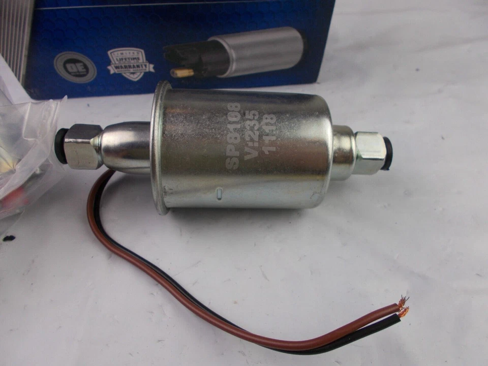 Bomba de combustible eléctrica CARQUEST E2542566 xref: Carter P90091 Foto 2 de 4