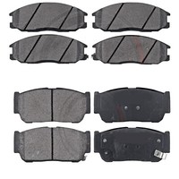 Set BeläGe Schuhe BremsbeläGe Vorne Und Hinten FüR Ssangyong Rexton W