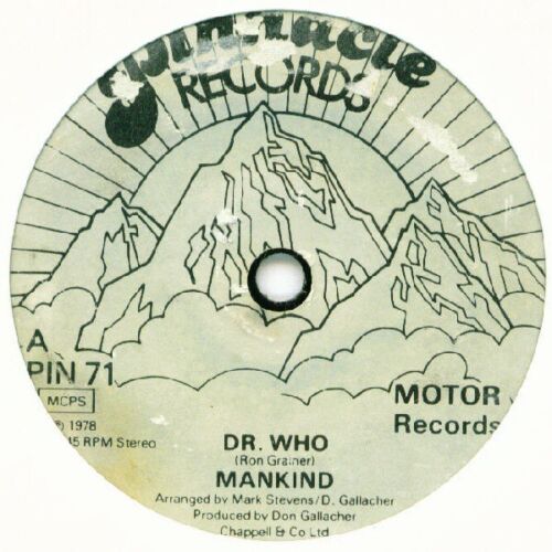 Mankind  - Dr. Who (7", Single) - Picture 1 of 2