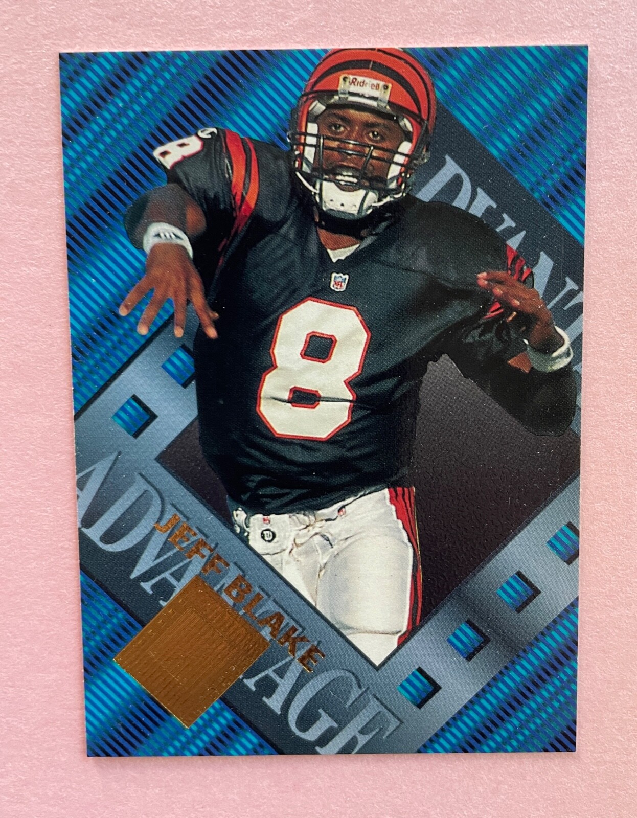 1996 Collector's Edge Advantage Jeff Blake #45 Cincinnati Bengals