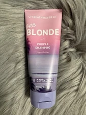 NEW Beachwaver Co. BRB Blonde - Purple Shampoo with Shea Butter 6 fl oz 177 ml