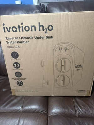#ad Ivation H2O Reverse Osmosis Under Sink Water Purifier 1000GPD IWAROWP1000GPD $289.00