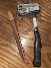 Vintage Outdoor Tools-J. Marttiini Filet Knife & Ozark Trail Camp Axe