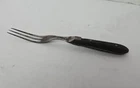 Antique Fork 3 Prong Civil War Era Cutlery Utensils Full Tang Pewter