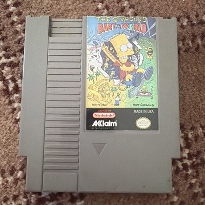 The Simpsons: Bart vs. the World (Nintendo Entertainment System, 1991)
