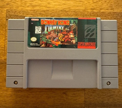 Donkey Kong Country Super Nintendo SNES