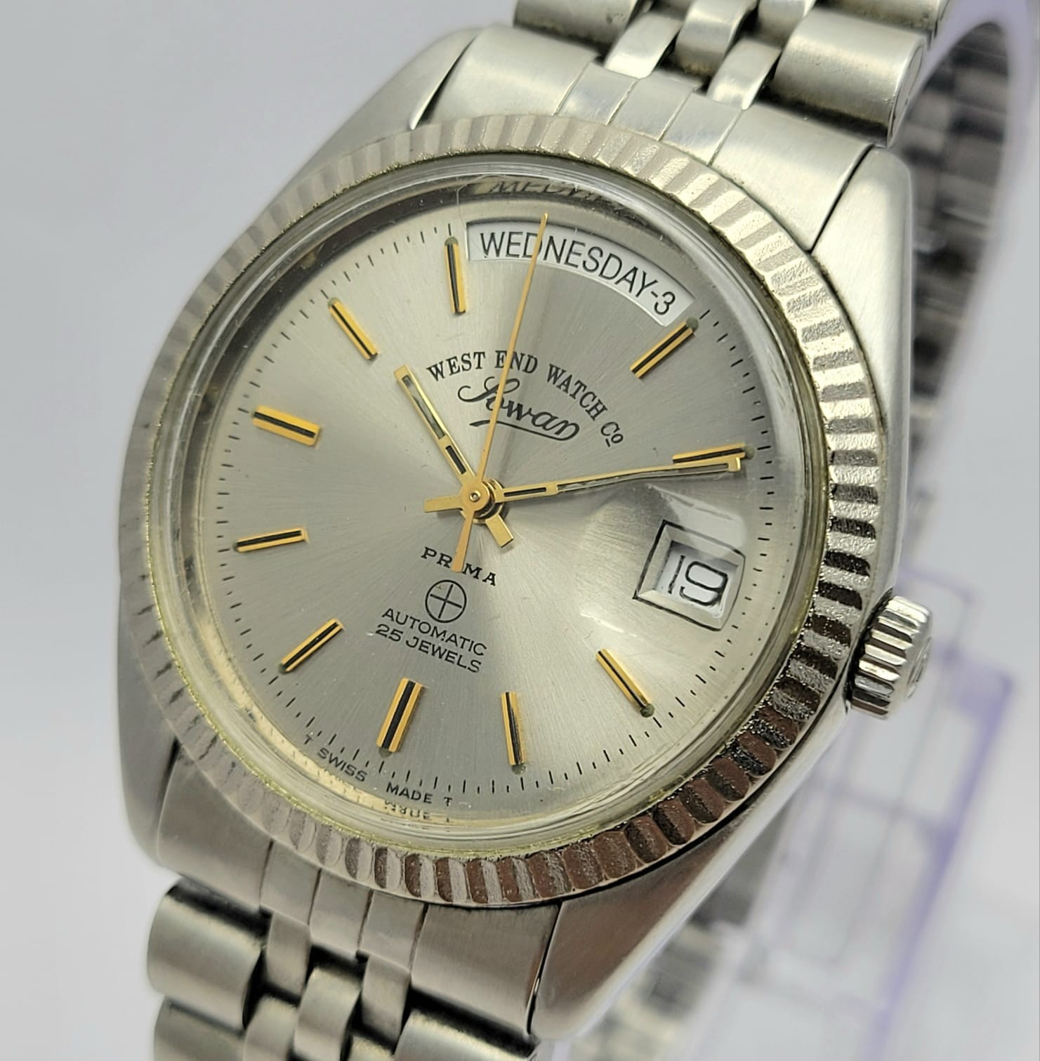 Co Automatic Sowar Vintage Watch Prima President Watch West Men’s End - vintagewatches.pk