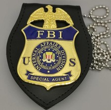 Brand NEW U.S. badge Collection Product FBI Movie prop Large