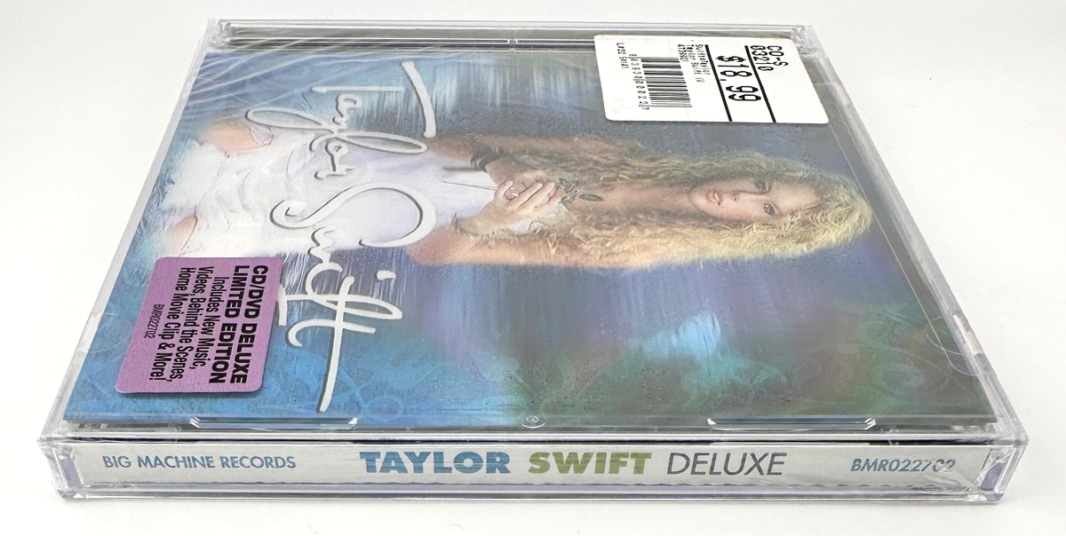 Taylor Swift DELUXE LTD ED Debut [ NEW Lenticular CD + DVD + OG