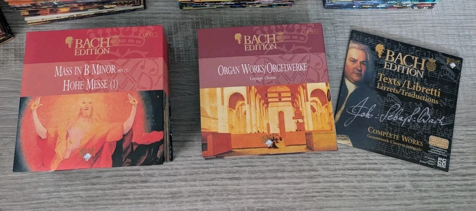 Bach Edition Complete Works 155 Boxed CD Set Brilliant Classics MISSING 3 CDS - Bild 4 von 4