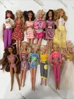 Lot Of 12 Vintage Barbie Dolls - Made In Malaysia