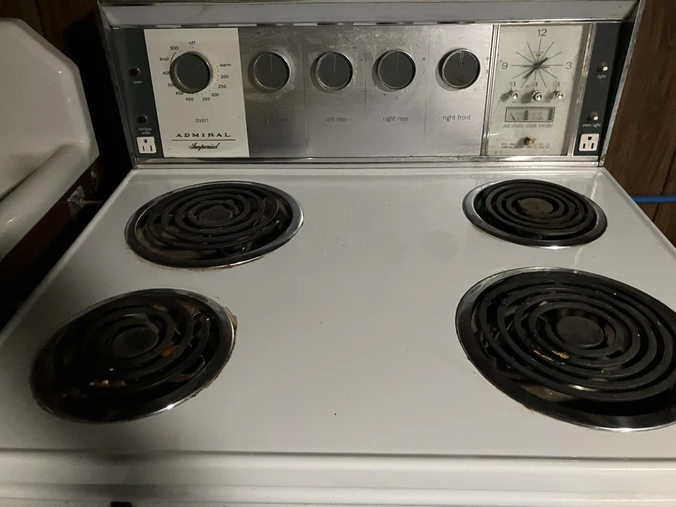 a vintage Admiral "Flex O Heat" stove - Image 3 of 4