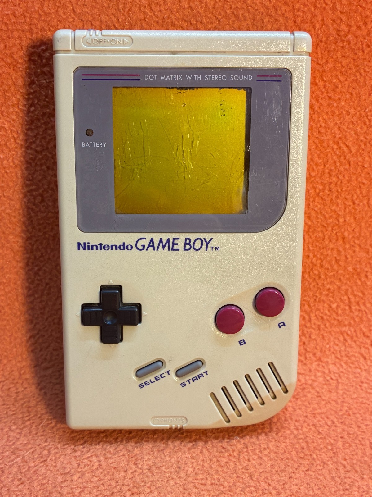 Nintendo Game Boy Original System Handheld Console DMG-01 NO DEAD PIXELS Tested!