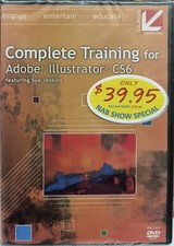 Complete Training Adobe Illustrator CS6 Sue Jenkins Class On Demand New Sealed