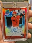 Panini 2018 Donruss Optic Shohei Ohtani Rated Rookie Auto Red/Red RRS-SO 14/17