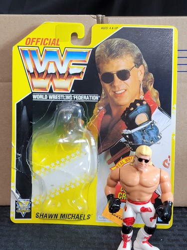 1993 WWF HASBRO SHAWN MICHAELS with Cardback...
