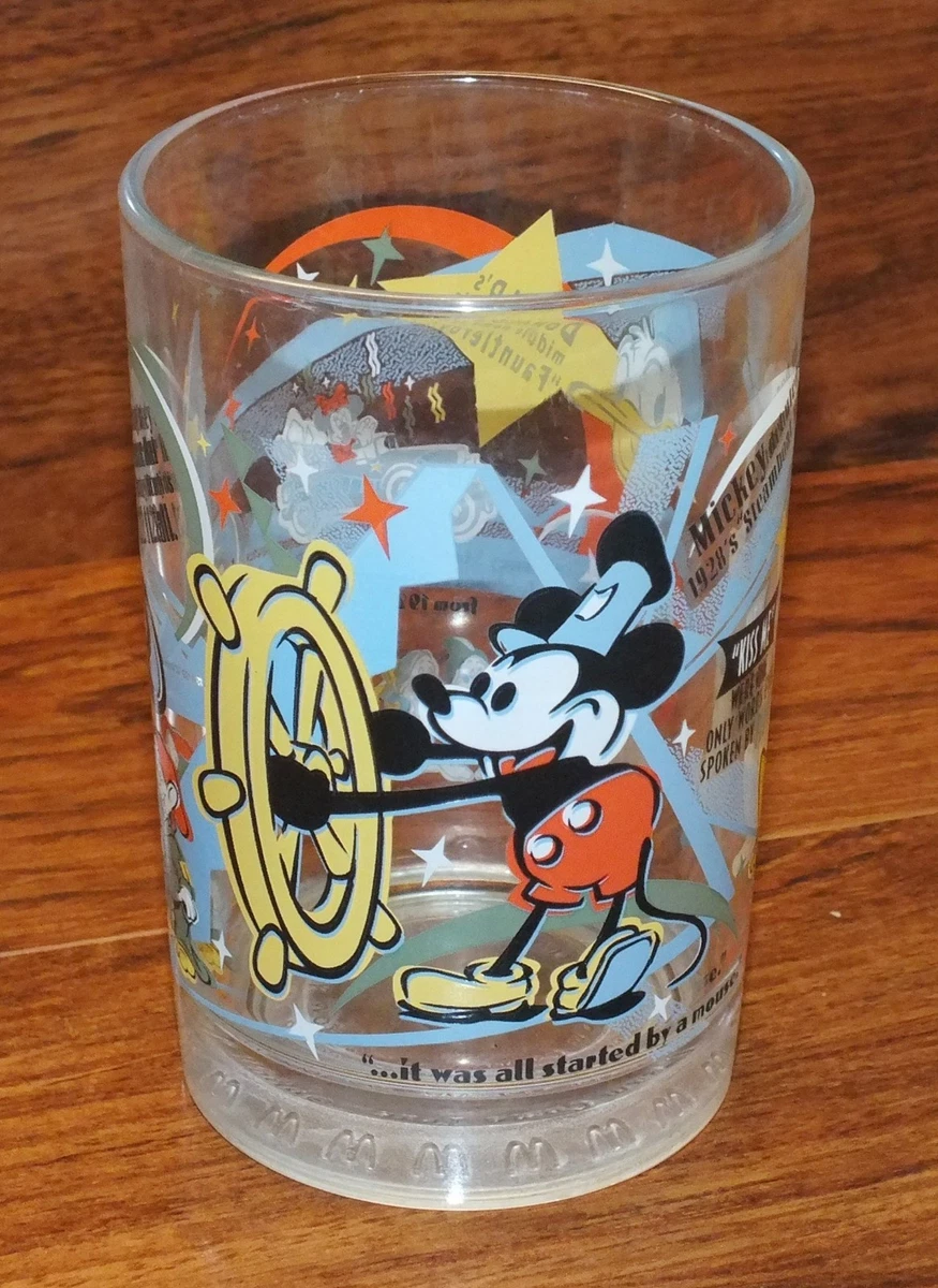 Disney Glass Tumbler Cup 100 Years of Magic McDonald’s Mickey Simba Goofy  Tarzan