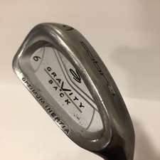 COBRA GRAVITY BACK 6 IRON RH STEEL STIFF FLEX SHAFT ORIGINAL GRIP