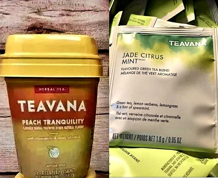 Details more than 147 teavana peach green tea bags super hot