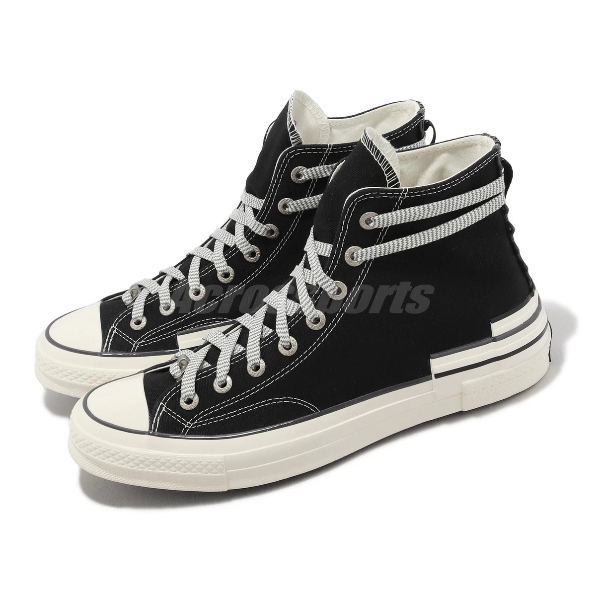 Converse Chuck 70 Hacked Heel HI Black Men Unisex LifeStyle Casual
